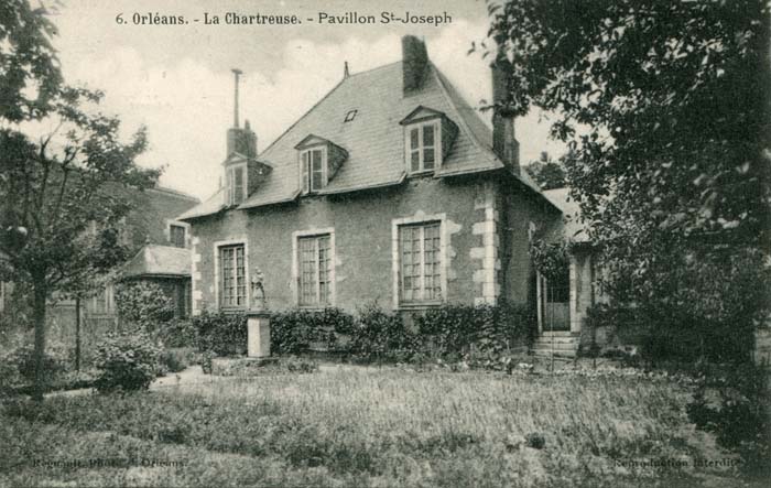 Orléans - La Chartreuse - Le Pavillon Saint-Joseph, 1926 carte_postale
