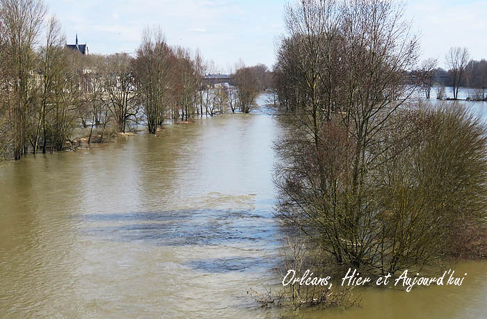 Orléans - La Loire - Le duit, Mars 2018 photo