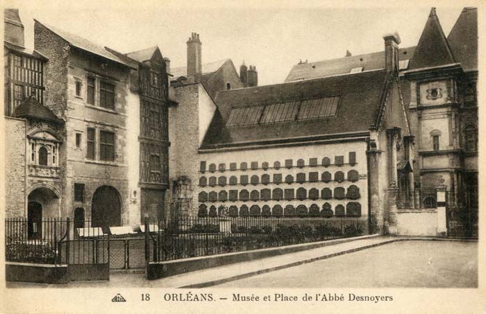 Orléans - Place Abbé Desnoyers, 1937 carte_postale