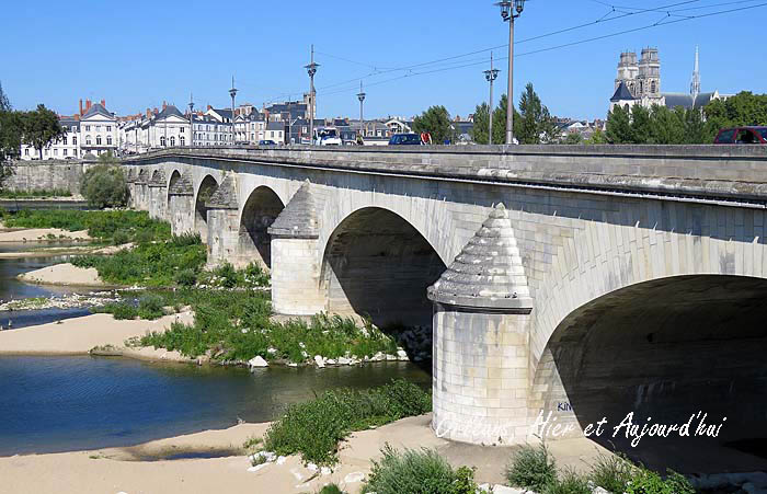 Orléans - Pont Royal - Depuis le Quai de Prague, Septembre 2015 photo